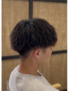 エッジ(EDGE) 大分メンズ刈り上げマッシュツイストスパイラルパーマスタイル