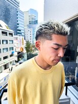 ヘアサロン エフ 渋谷(F)&nbsp;#メンズカット#スパイキーショート#フェード#スキンフェード