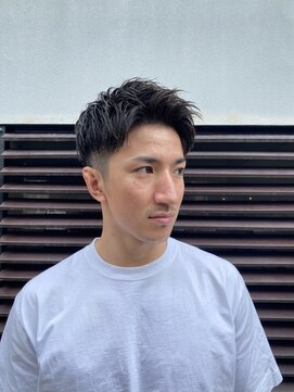 レンゲン(LENGEN) メンズパーマフェードバーバーツイスト理容室カット