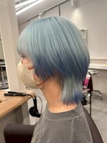 ベレーザ 渋谷(BELEZA) 15931ブリーチ&ダブルカラー渋谷エンドカラーハッシュボブ