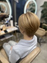 イリエ 川口(irier)&nbsp;金髪ハンサムショート♪