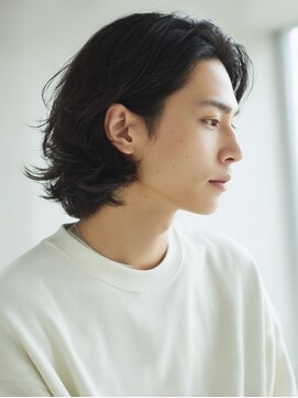 ニュアンスパーマ/フェザーパーマ/メンズ/ナチュラルパーマ