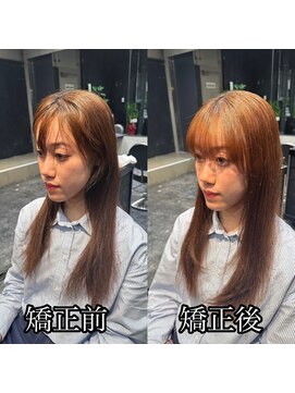 エノア 東京(ENORE) 縮毛矯正でつくる美髪ロングヘア