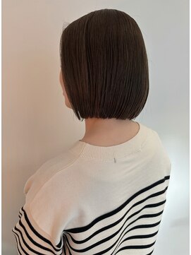 ユウヘアー 本山店(U Hair) 切りっぱなしボブ/高保湿トリートメント/艶髪