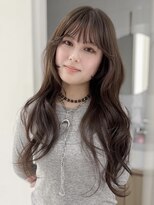 マッシュ 天王寺あべの(MASHU) 柔らかラベンダーグレージュ×顔周りレイヤー【天王寺/あべの】