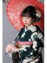 ミグ バイ クオーレ(mig by CUORE)&nbsp;前撮り 振袖レンタル 着付け ヘアセット メイク