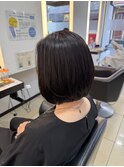 自然なツヤ感ストレート