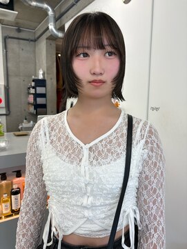 テンション(tension) ボブレイヤーカット大通駅バスセンター駅豊水すすきの駅二条市場