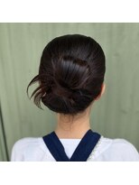 ヘアーレクスアリイ(Hair Lex Alii)&nbsp;リボンカチモリヘア/ヘアセット/お祭りセット