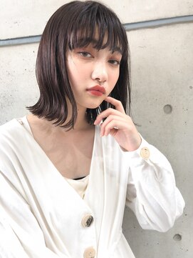 ミンクス 青山店(MINX) 【MINX清水】大人のお洒落×切りっぱなしボブ