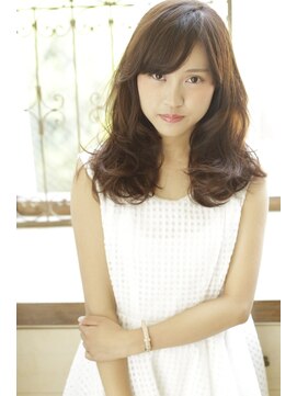 ブリーチ ラボ エーアイ 原宿店(BLEACH LABO Ai) 20代30代40代50代 色っぽふんわりミディの重軽ウェーブヘア♪