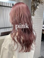 リリー(Lilley)&nbsp;【Lilley 稲永麻衣】ピンク+透け感ヘア 天神/今泉