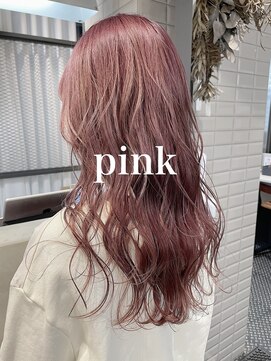 リリー(Lilley) 【Lilley 稲永麻衣】ピンク+透け感ヘア 天神/今泉
