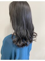 オウルヘアー(Owl hair)&nbsp;ロング★くすみカラー★ブルージュ