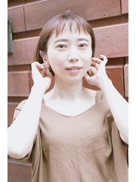 ノイン(noine) 髪の毛が短くてもボーイッシュすぎない印象に。