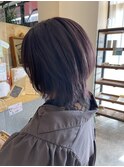 似合わせくびれボブ！くすみカラーでより垢抜けヘアに☆