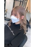 #黒髪#ボブルフ#ネビージュ#小顔#ワンレン