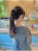 ヘアアレンジ×ポニーテール