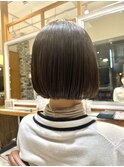 ショートからボブスタイルにイメチェン
