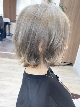 ニット 銀座(knit) 《knit銀座》大人可愛い20代30代40代ショートボブ丸み前下がり