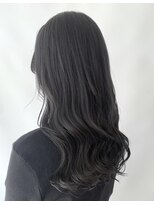 ヘアデザイン ファブロ(hair design FABRO.) ダークグレー/透け感カラー/韓国風/ヨシンモリ巻き