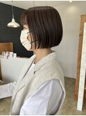 大人なミニボブスタイル
