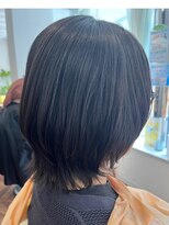 レリビー アウラ(LELiBE_'aula)&nbsp;縮毛矯正しても丸みのあるスタイル