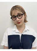 ブリーチ1~2回!ブロンドベージュ【成増美容室】