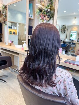 シオン(sion) ピンクバイオレット/レイヤーカット/20代/30代/40代/50代