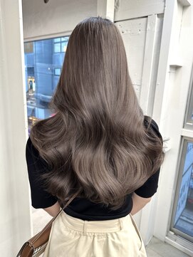 エル バイ ホーム(L by HOME) ブリーチなし mocabeige レイヤーカット