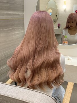 ラビス 浦和(Lovis) デザインカラー/レイヤーカット/ウェットヘア/夏のヘアアレンジ