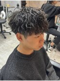 メンズパーマ波巻きパーマツイストスパイラル