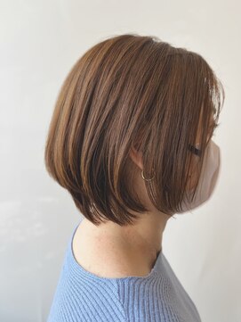 レシェル 松阪(RECIEL) 透明感　大人ボブ