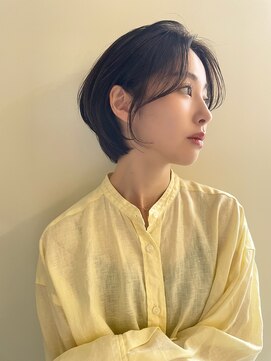 クレーデ 姪浜店(Crede) 透け感ショートボブ