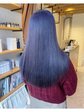 エイト 福岡天神店(EIGHT fukuoka) ブルーラベンダー！