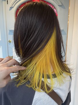 モリオ フロム ロンドン 大宮2号店(morio from London) 【高椋】くびれウルフ　イエローカラー