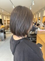 トリート 浦安店(TREAT)&nbsp;ボブ×ハイライトアッシュグレージュ