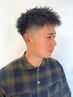 【men's】メンズカット＋フルカラー＋パーマ＋ハホニコtr