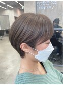 【20代30代40代】大人ショートボブ 小顔 イルミナカラー