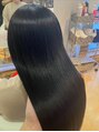 アートヘアー ライズ(ART HAIR RISE)&nbsp;当店のメニューであるゴールドトリートメントでこの艶髪に！