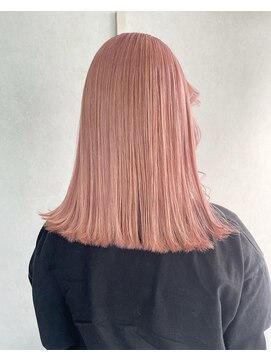 シェリ ヘアデザイン(CHERIE hair design) こっくりピンクベージュ×ぷつっとボブ◎