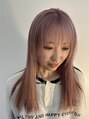 ヘアーナナシ(HAIR 774) ハイトーンピンク人気です(^^)
