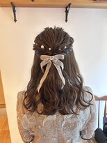 ☆ヘアセットまとめ髪結婚式アレンジ