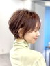 【似合わせカット】手ぐしで決まる◇朝らく艶ショートカット／ショートボブ