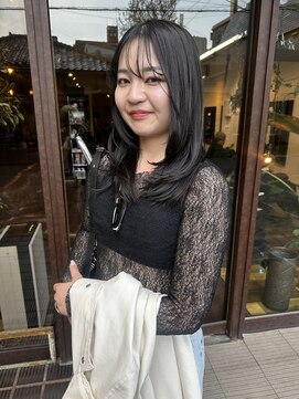 コレット ヘアー 大通(Colette hair) layer cut×blue black