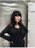 《RINON 》指名 ハッシュカット ウルフカット グレージュ