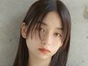 【顔まわり改善】カット+ポイントストレート+美髪エステ￥19000/2回目以降