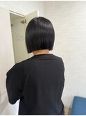 切りっぱなしボブ【ボブ/髪質改善】