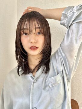 アリゲート ダイカンヤマ(Ari gate daikanyama) 【Arigate山中】レイヤーカット×透明感カラー20代30代40代