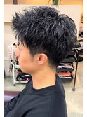 刈り上げジェットショート